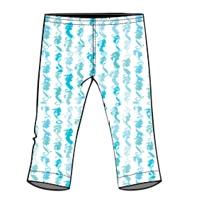 Fashion sewing patterns for Swim Pants 7539